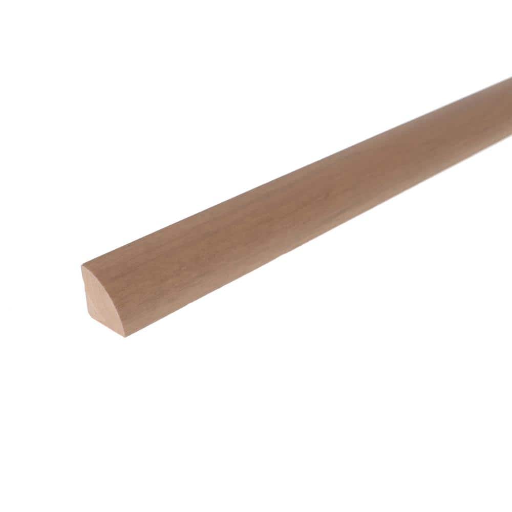 Quarter Round Matte Marigold 0.75 in. T x 0.75 in. W x 78 in. L Hardwood Trim - Hercitys