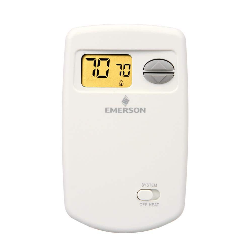 70 Series Classic, Non-Programmable, Heat Only (1H/0C) Vertical Thermostat - Hercitys