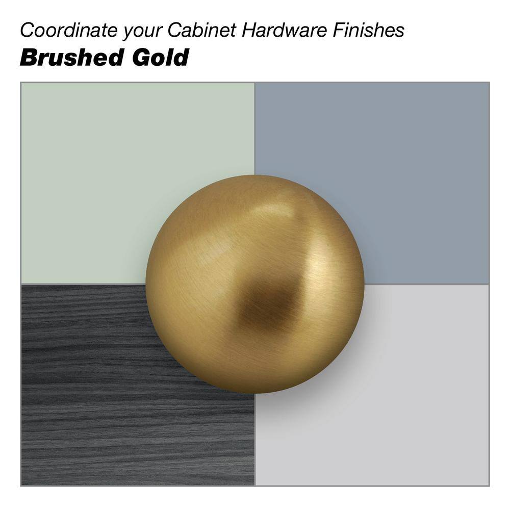 6-5/16 in. or 12-5/8 in. (160 mm or 320 mm) Modern Brushed Gold Cabinet Bar Pull - Hercitys