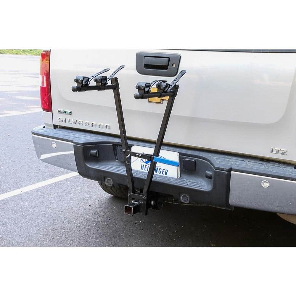 V-Rack 2-Bike Carrier with 2 x 2 Mount Hitch Bike Rack - Hercitys