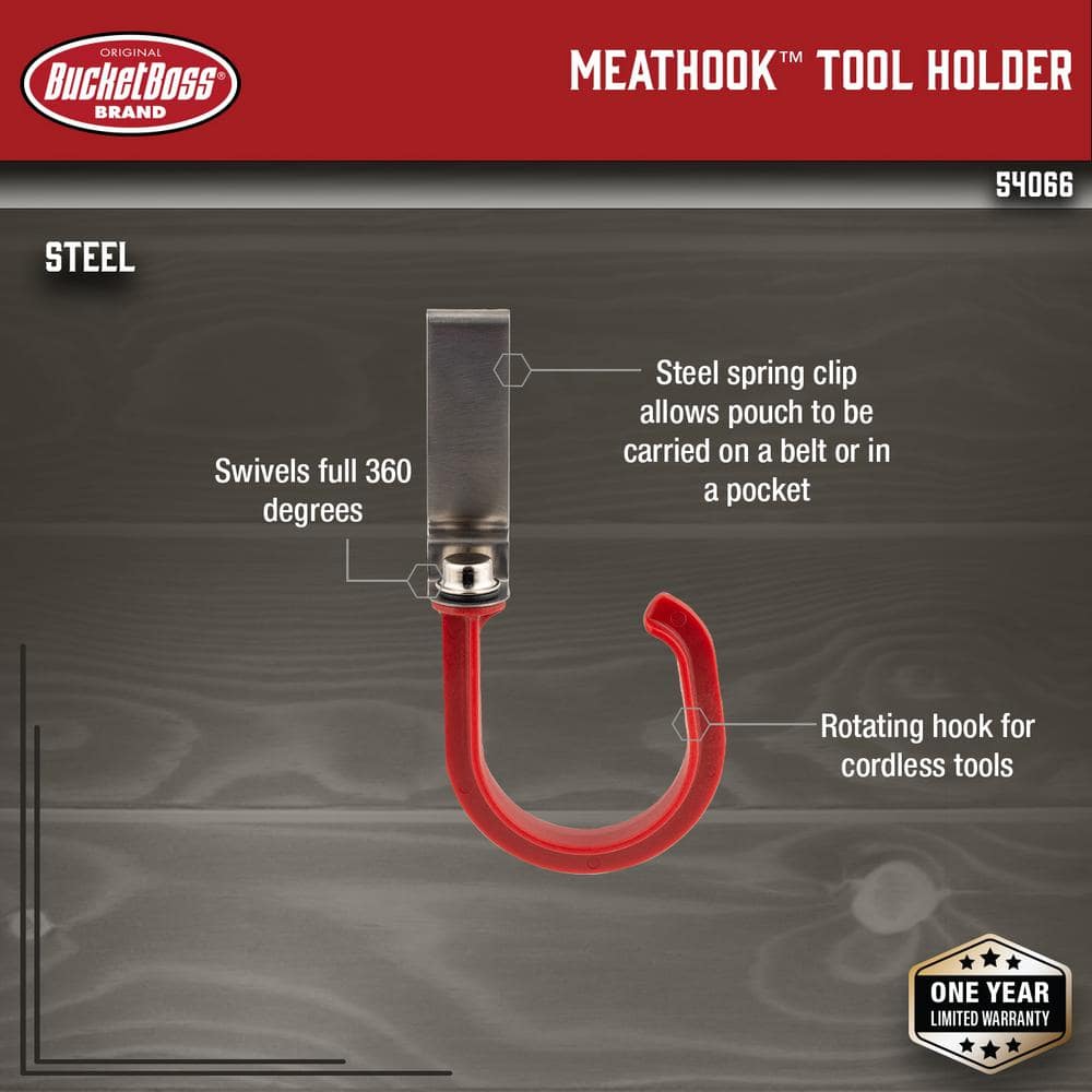Rotating Tool Storage Hook for Cordless Tools - Hercitys