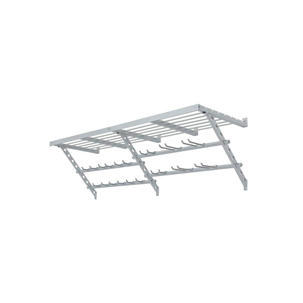 64 in. W Utility Shelf and Track Storage System - Hercitys