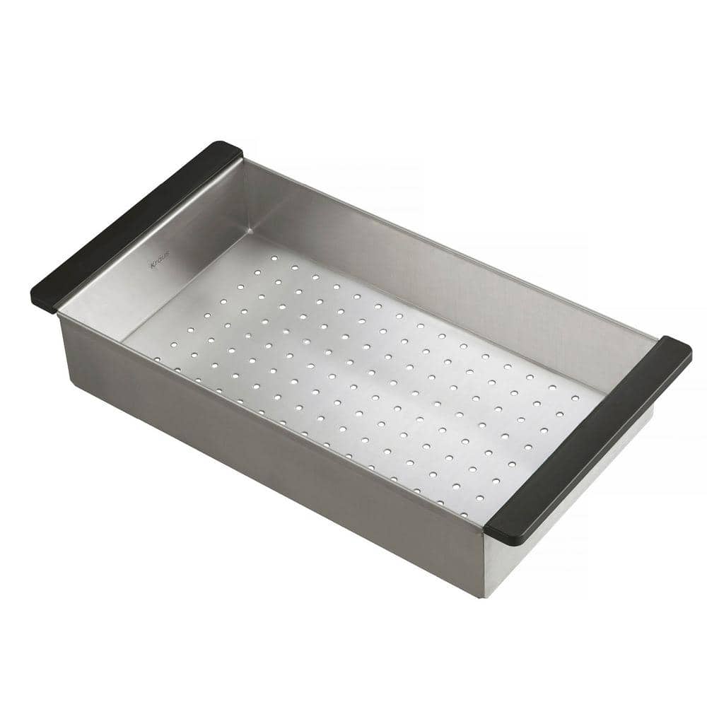 Stainless Steel Colander for Workstation Kitchen Sink - Hercitys