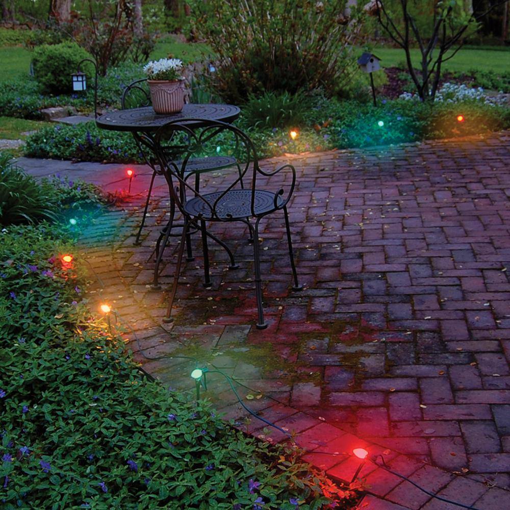 Multicolor Electric Pathway Lights String (Set of 10) - Hercitys
