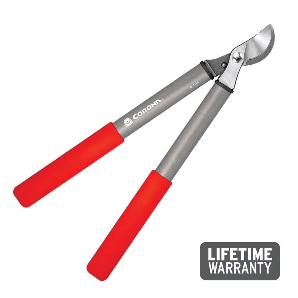 ClassicCUT 2.375 in. High Carbon Steel Blade with Forged Aluminum Handles Two-Handed Bypass Pruner - Hercitys