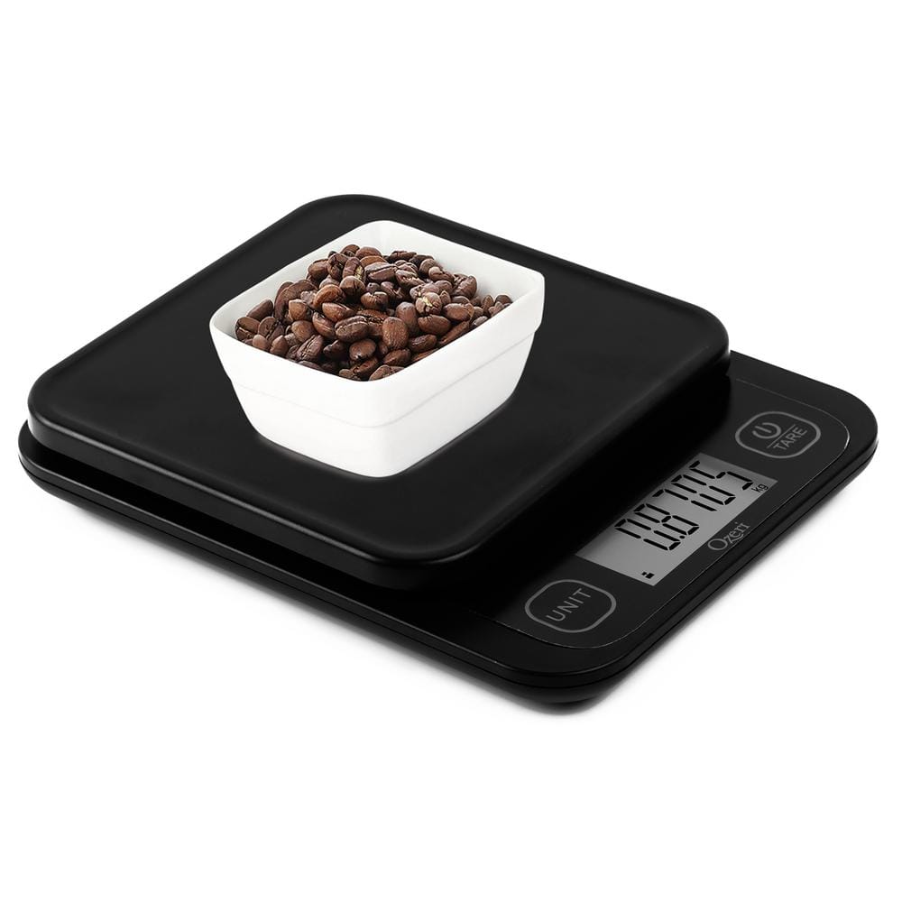 Garden and Kitchen Scale II, Digital Food Scale with 0.1 g (0.005 oz.) Black, 420 Variable Graduation Technology - Hercitys