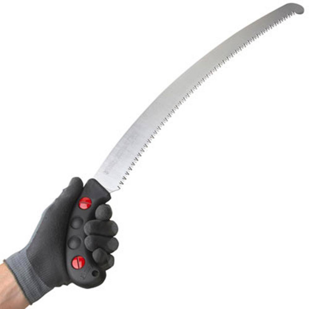 ZUBAT Professional Series Cuved Blade Hand Saw with Scabbard 390mm Large Teeth - Hercitys