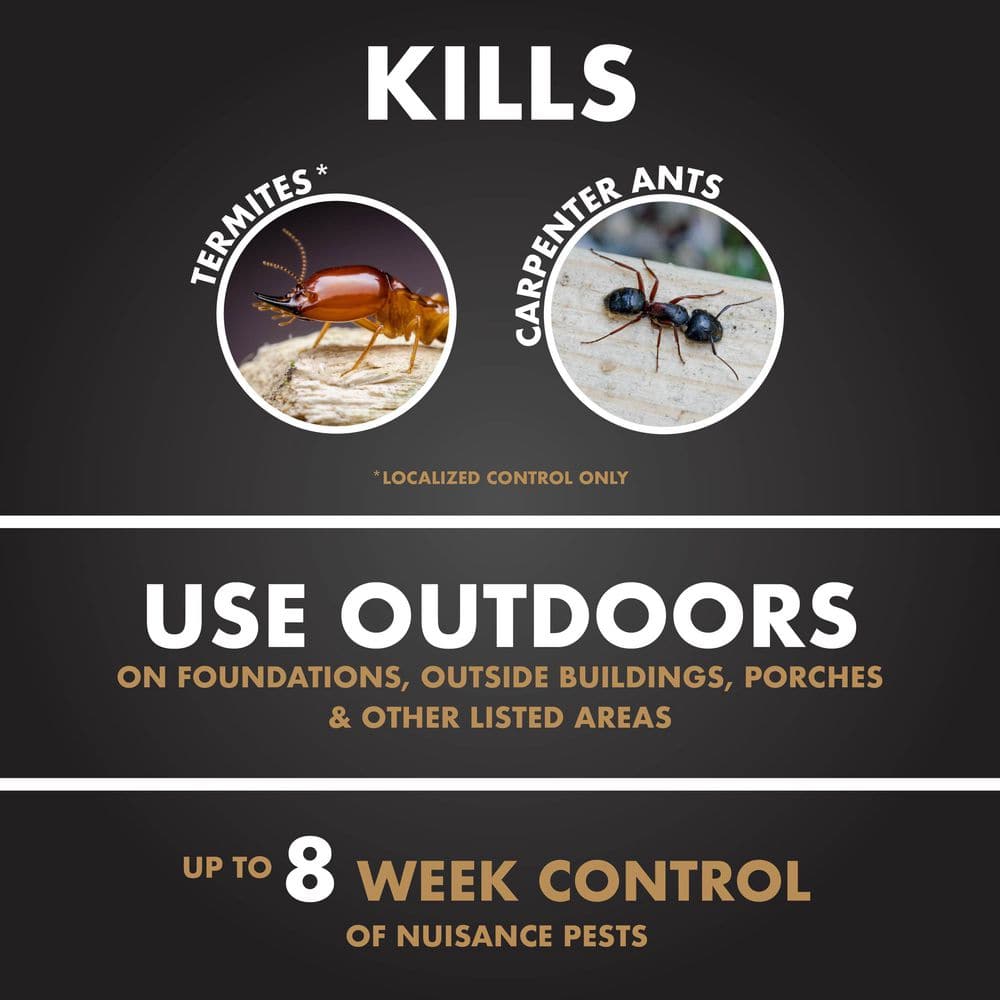 Terminate 32 oz. Concentrate Termite and Carpenter Ant Killer - Hercitys