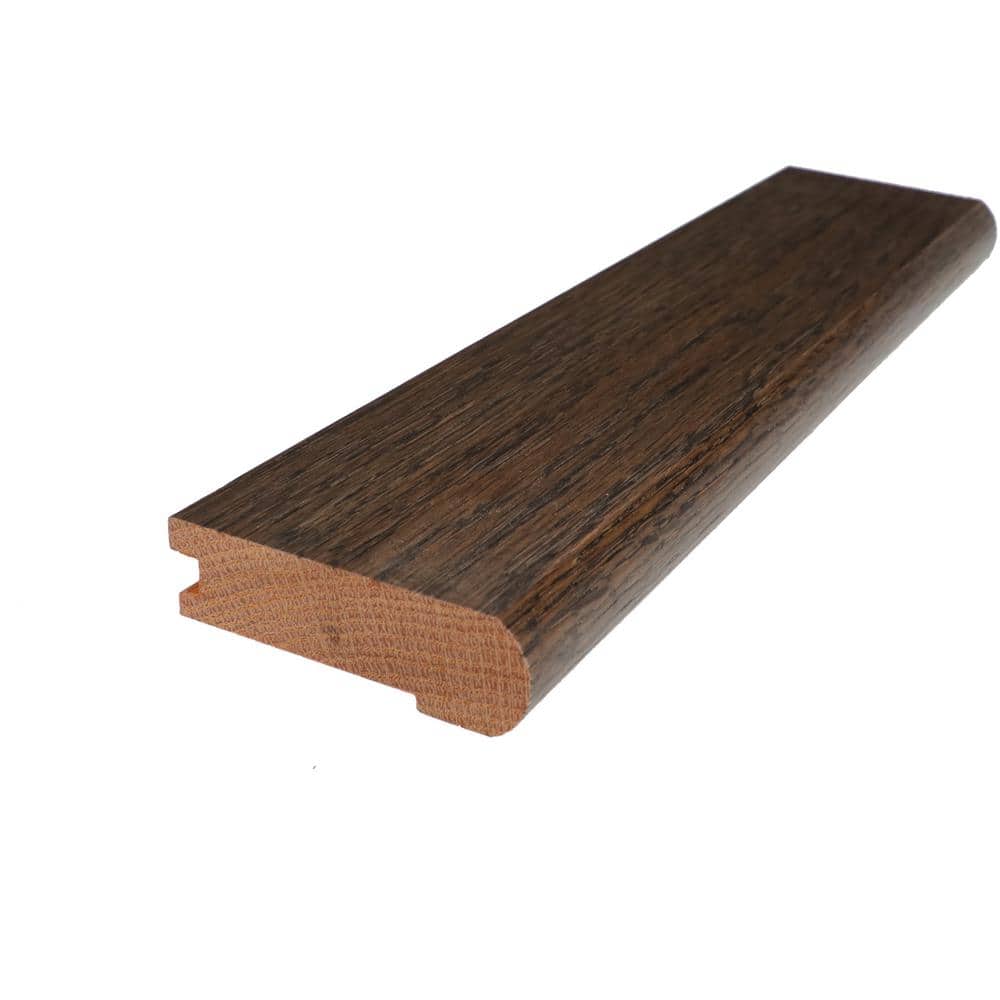 Kona 0.75 in. Thick x 2.75 in. Wide x 78 in. Length Hardwood Stair Nose - Hercitys