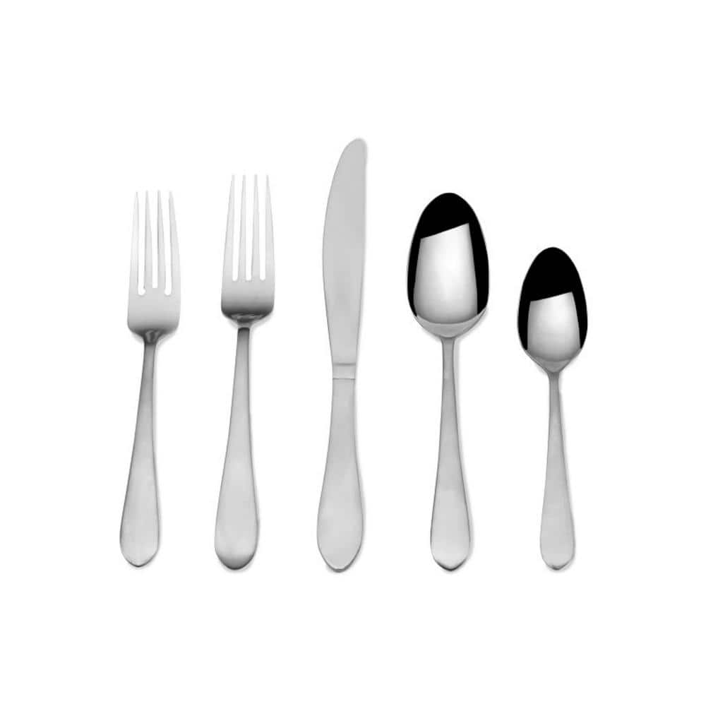 Salisbury Stainless Steel 20-pc Flatware Set, Service for 4 - Hercitys