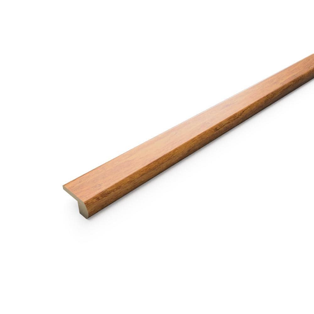 Honeystone 0.45 in. Thick x 2 in. Width x 78 in. Length Overlap Stair Nose Molding - Hercitys