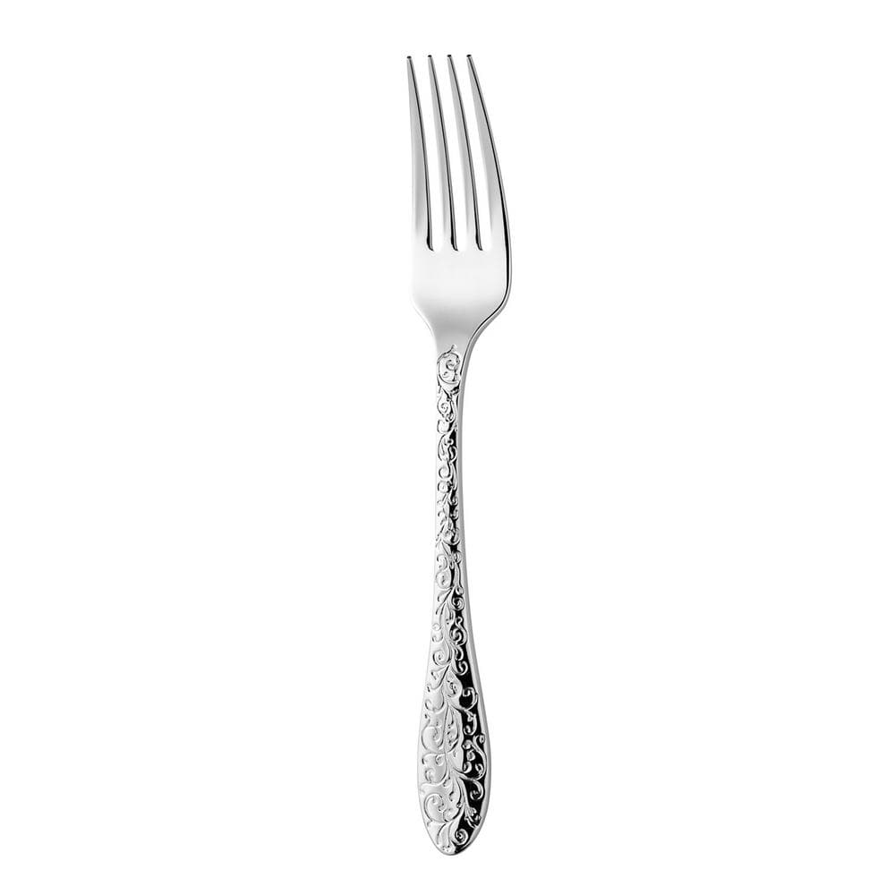 Ivy Flourish 18/10 Stainless Steel Dinner Forks (Set of 12) - Hercitys