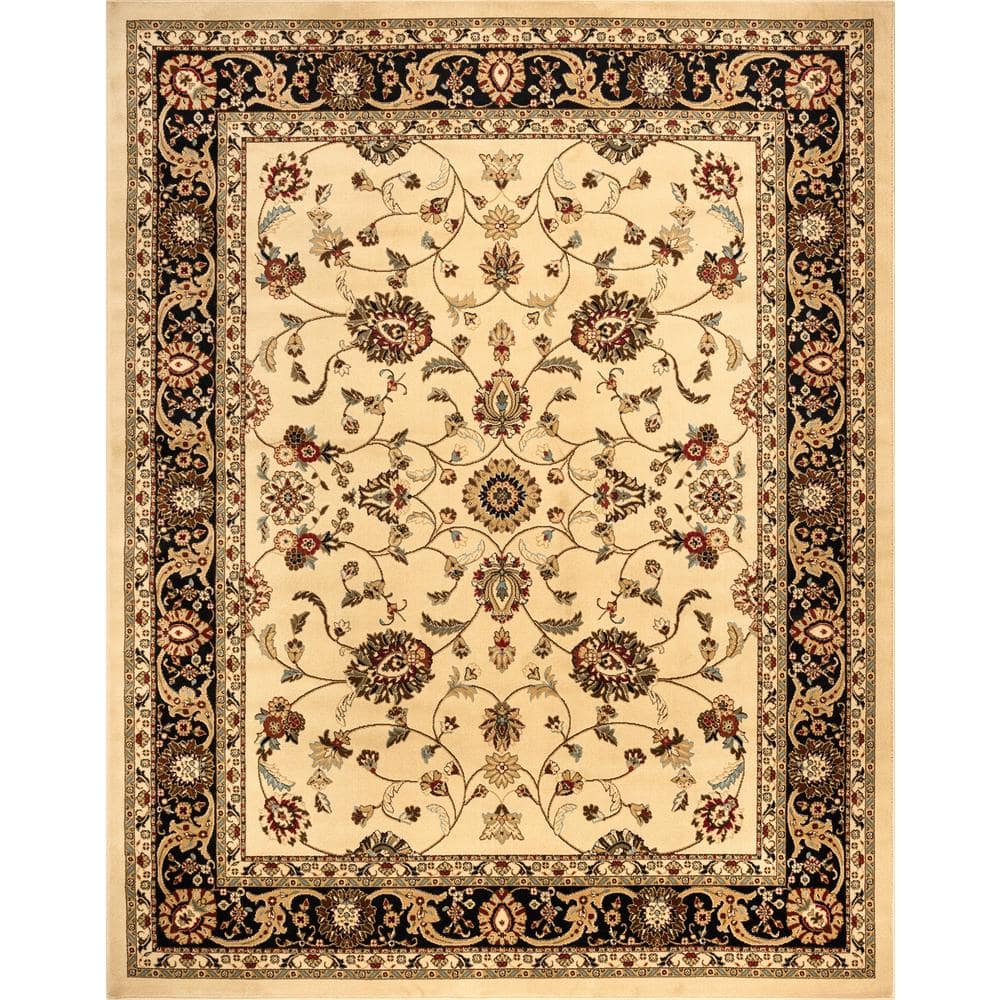 Marash Ivory 5 ft. 3 in. x 7 ft. 3 in. Area Rug - Hercitys