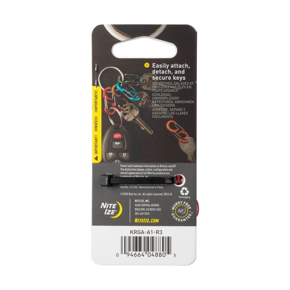 Aluminum KeyRing Locker S-Biner - Hercitys