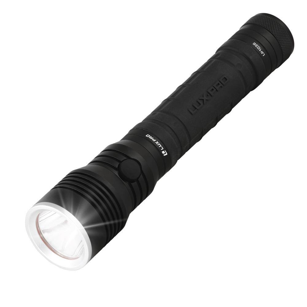 High Output 600 Lumens LED Handheld Flashlight with TackGrip - Hercitys