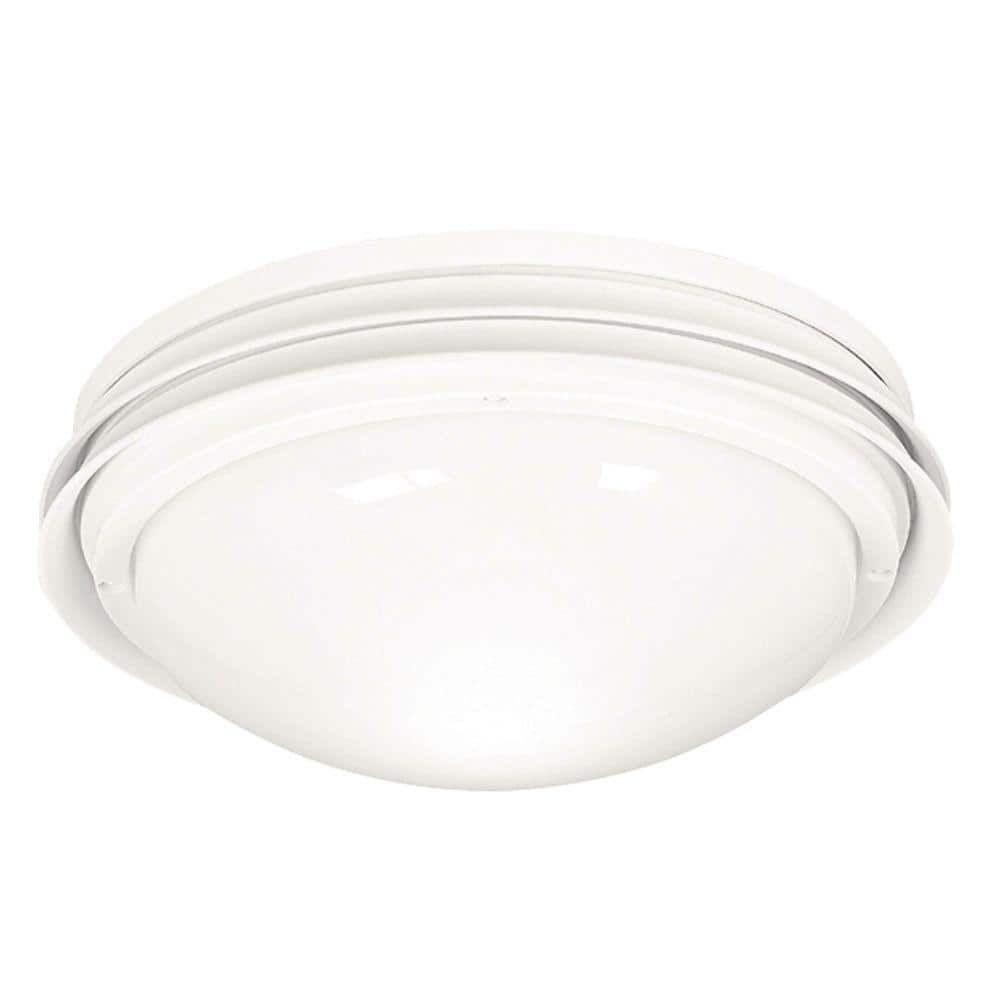 Marine II Outdoor White Ceiling Fan Light Kit - Hercitys