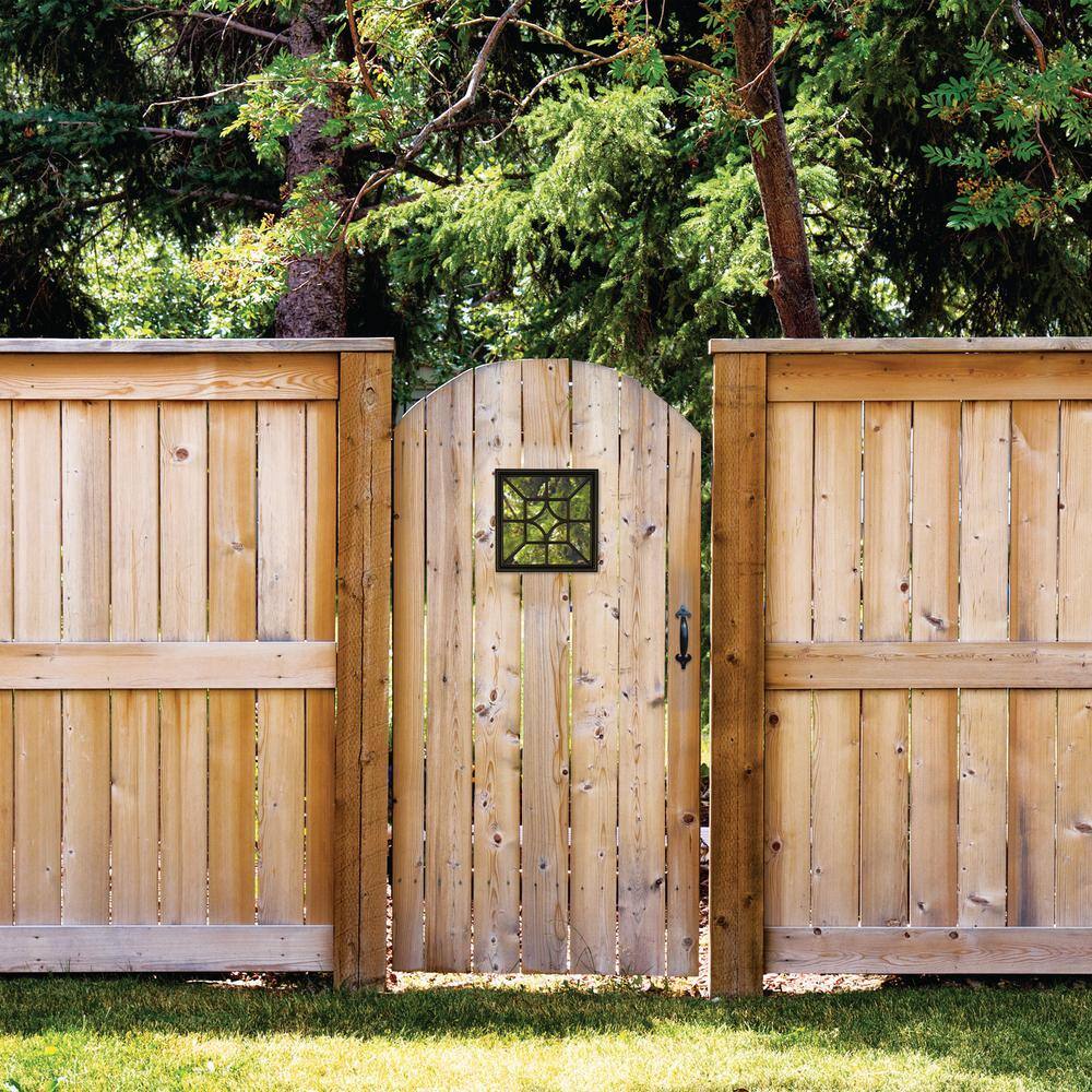 Antique Colonial 10 in. Black Galvanized Steel Gate, Door, or Cabinet Handle - Hercitys