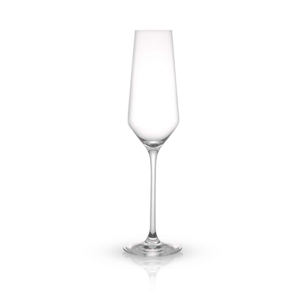 Layla 6.7 oz. Champagne Crystal Glasses (Set of 8) - Hercitys