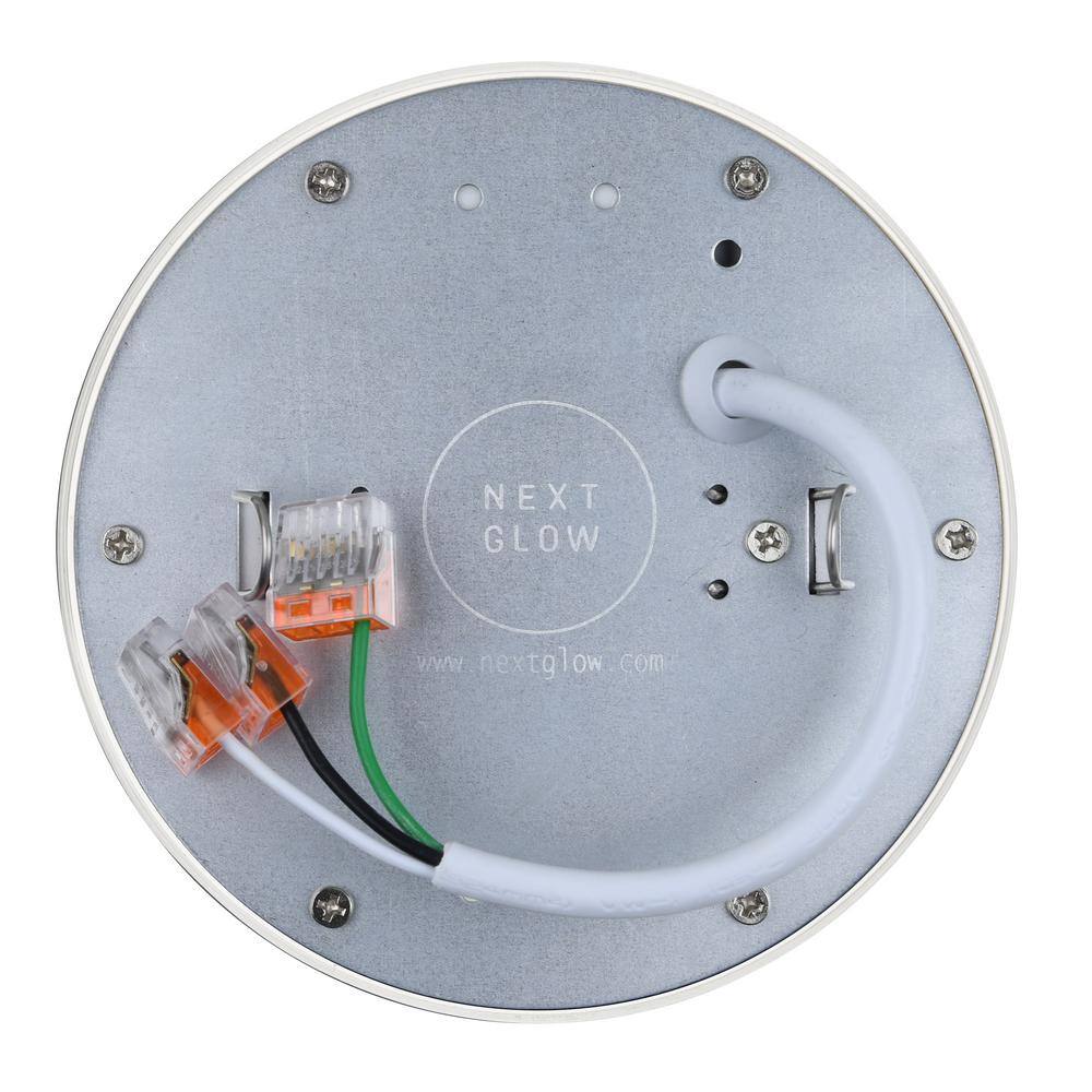 Ultra Slim Luxurious edge-lit 5 in. Ceiling Light Easy installation Round Bronze 3000K LED Flush Mount (4-Pack) - Hercitys