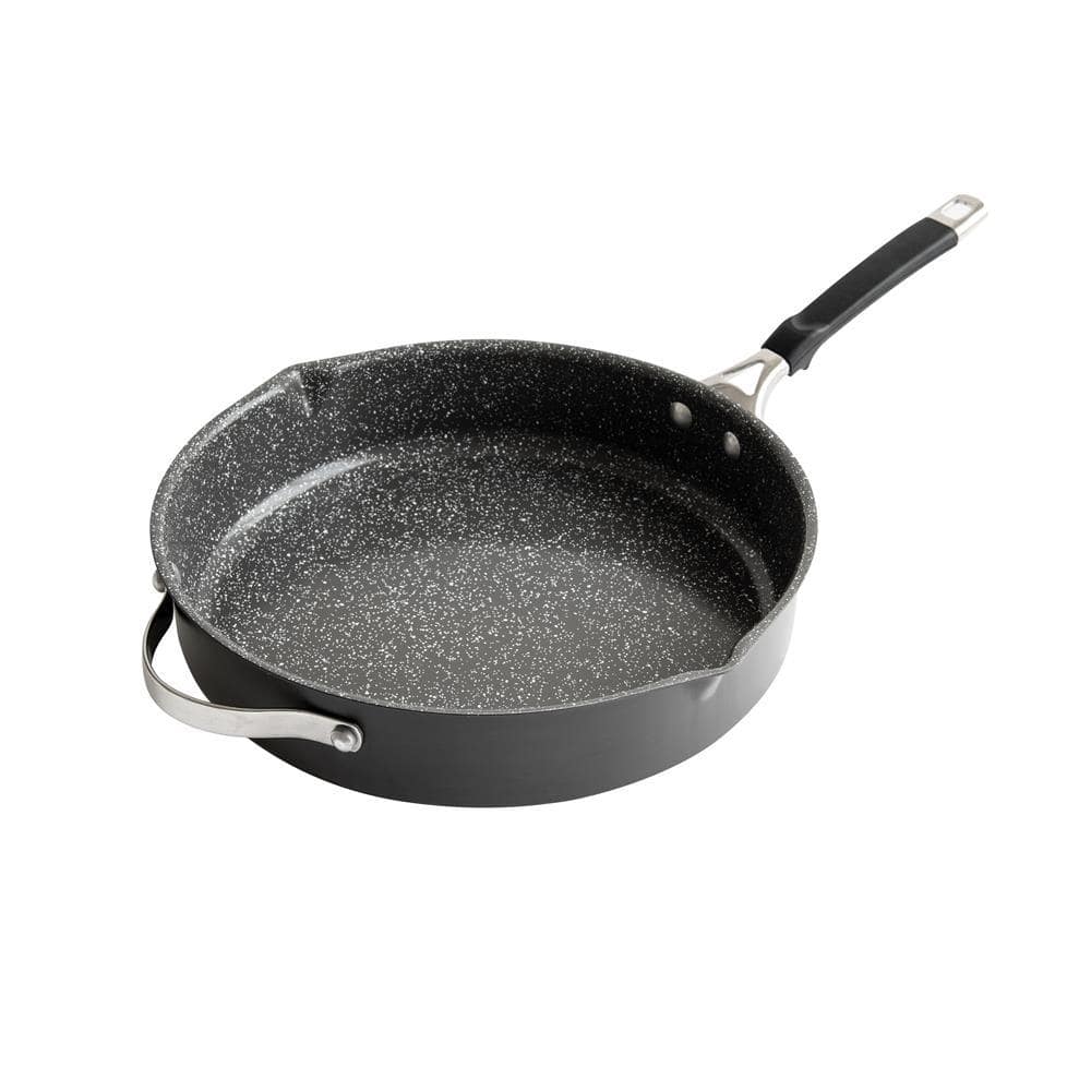 Verde 11 .8 in. Ceramic Nonstick Skillet in Black - Hercitys