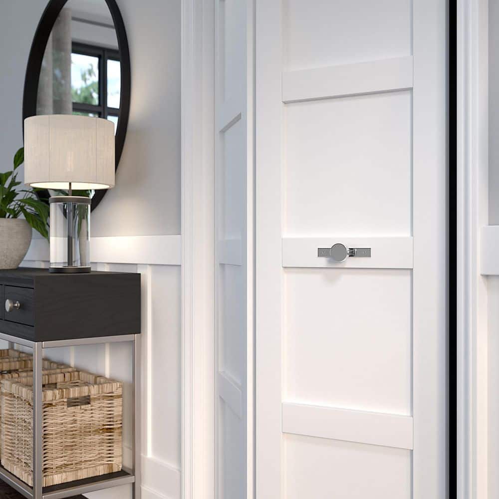 Cranston Collection 1-9/16 in. (40 mm) Modern Chrome Round Cabinet Knob - Hercitys