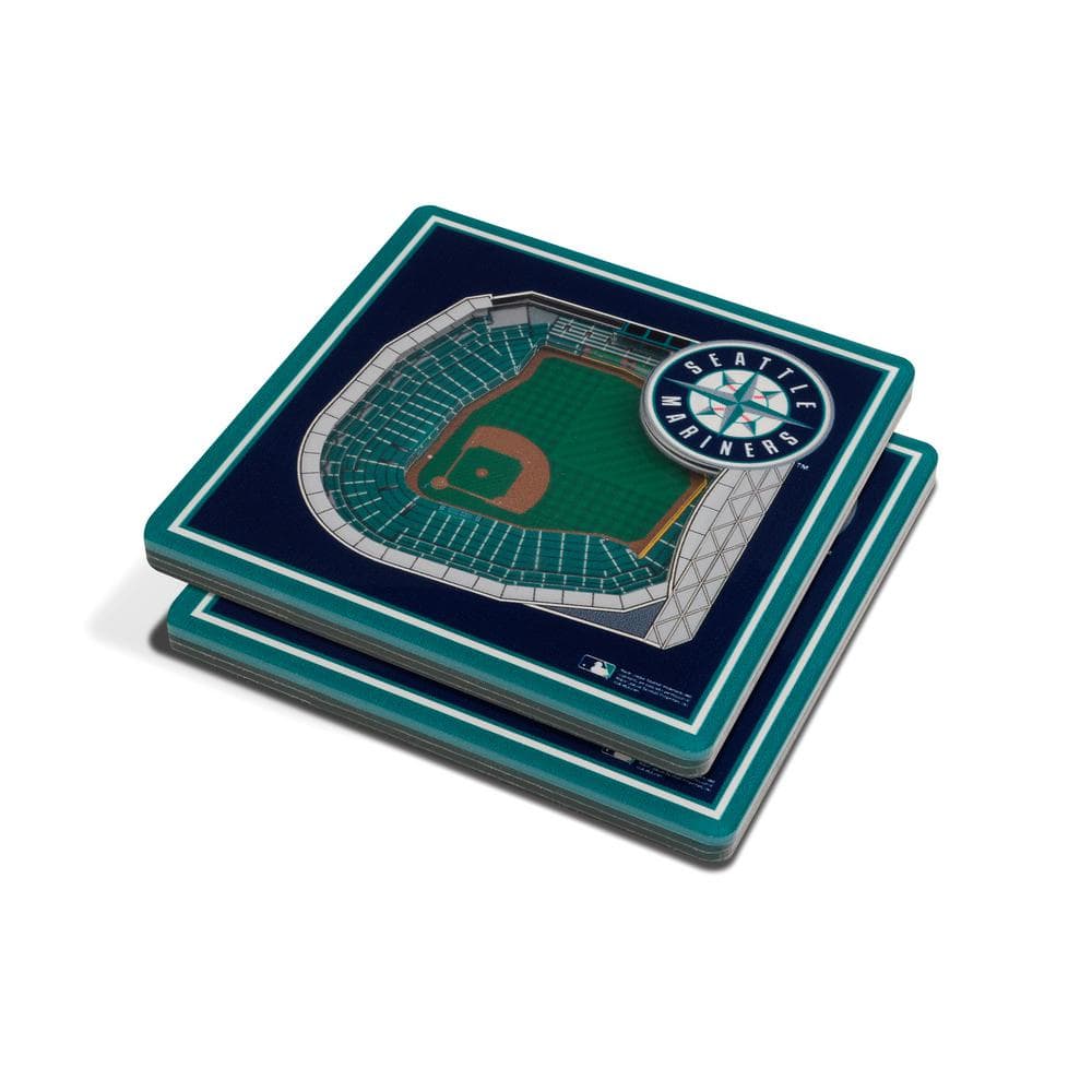 MLB Seattle Mariners 3D StadiumViews Coasters - Hercitys