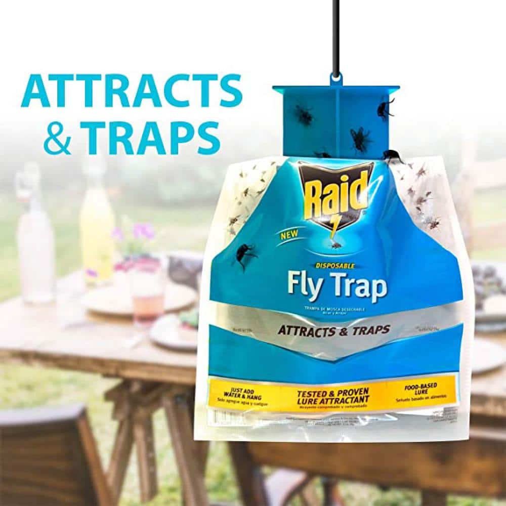 Disposable Fly Trap (3-Pack) - Hercitys