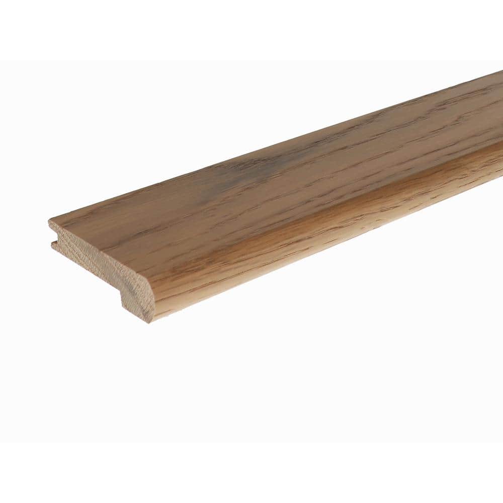 Solid Hardwood Karan 0.5 in. T x 2.78 in. W x 78 in. L Stair Nose - Hercitys