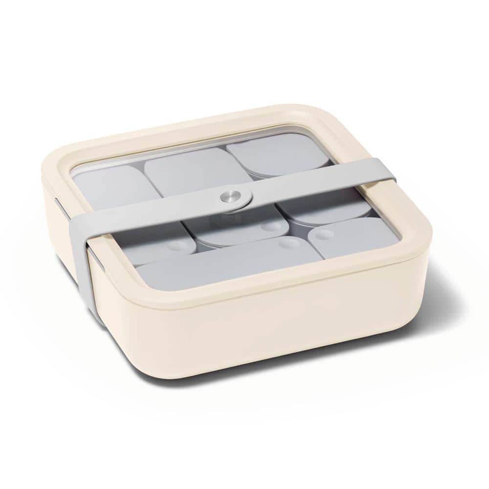 Large Cream Food Storage - Hercitys