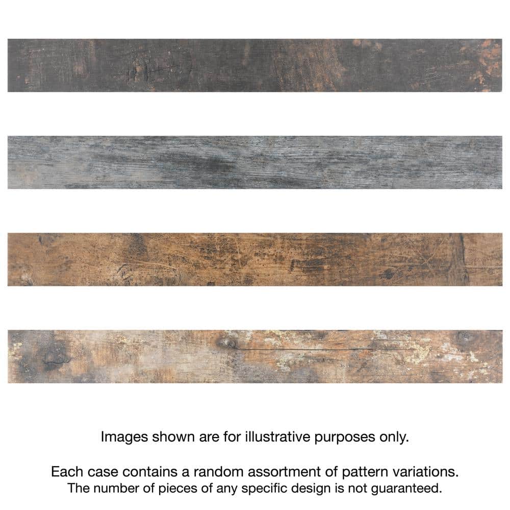 Melvin Color 2-7/8 in. x 26-1/2 in. Porcelain Floor and Wall Tile (8.4 sq. ft./Case) - Hercitys