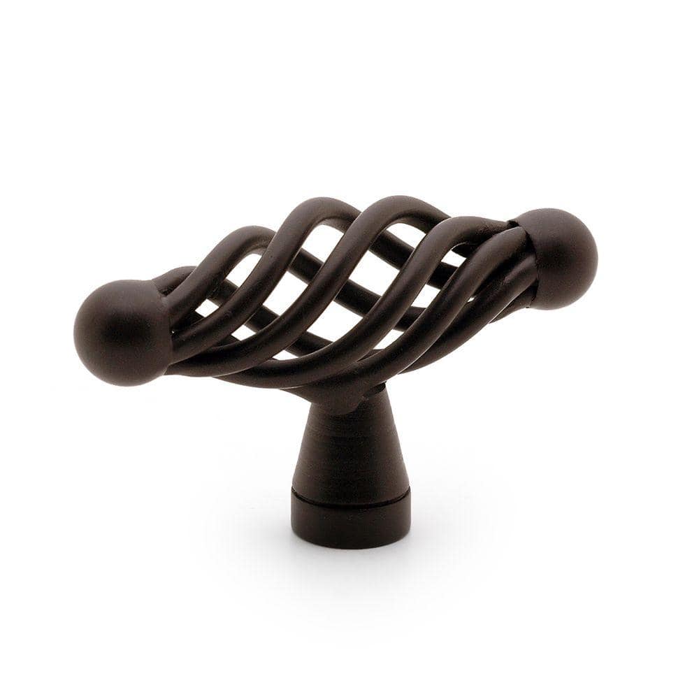 Champs-Élysées Collection 2-3/16 in. (55 mm) Vintage Oil-Rubbed Bronze Birdcage Cabinet Knob - Hercitys