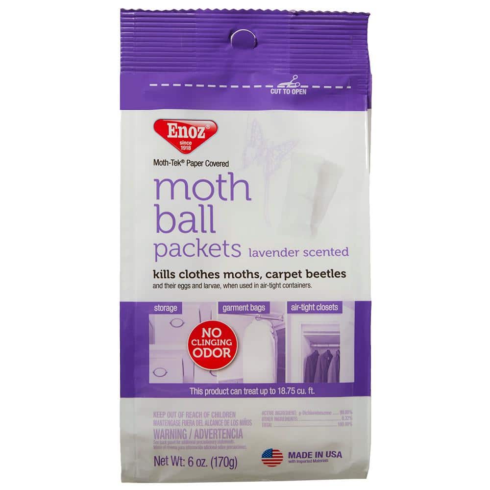 6 oz. Moth Ball Packets in Lavender Scented - Hercitys