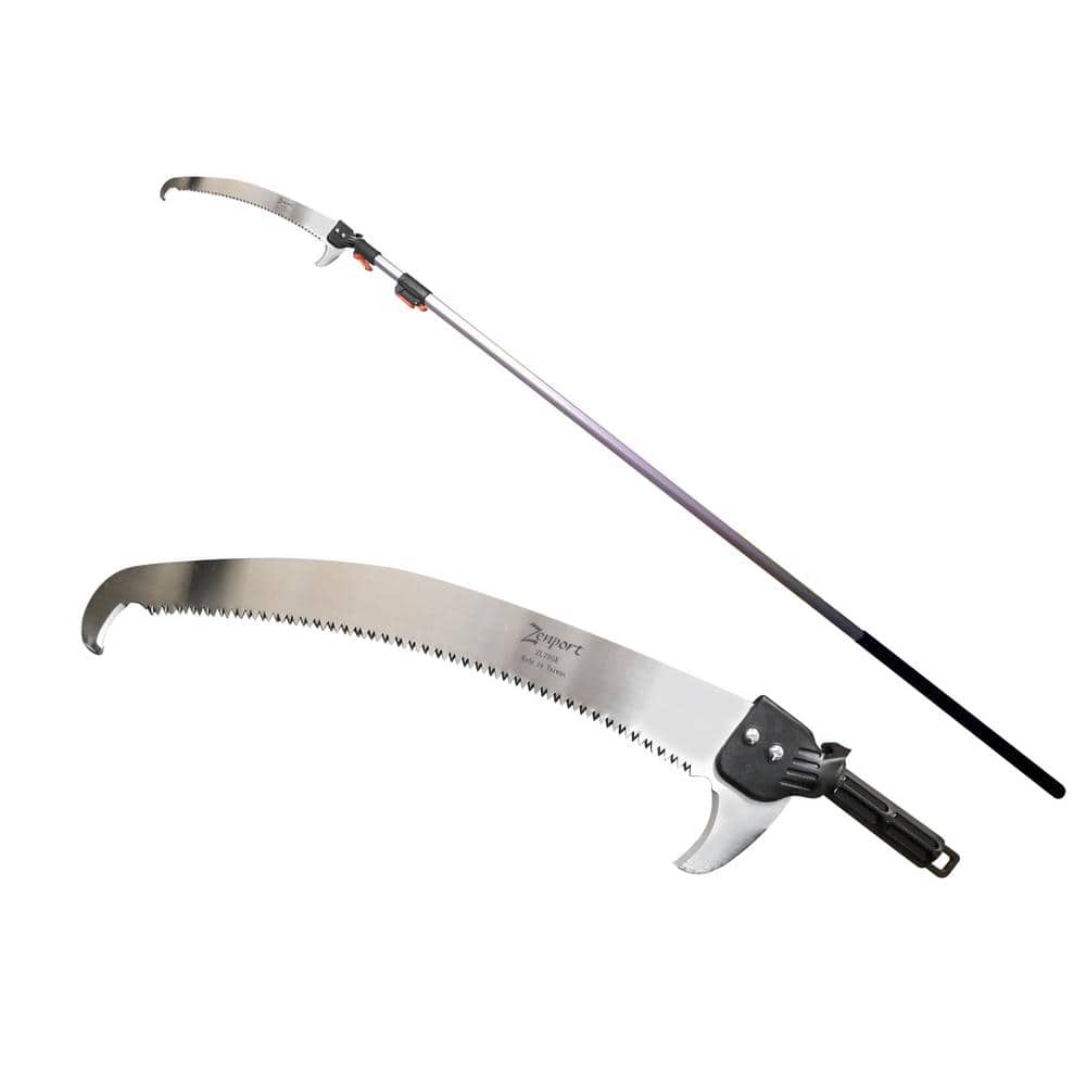 Telescopic Pole Saw, Extends 14.5-Feet, Steel Blade - Hercitys