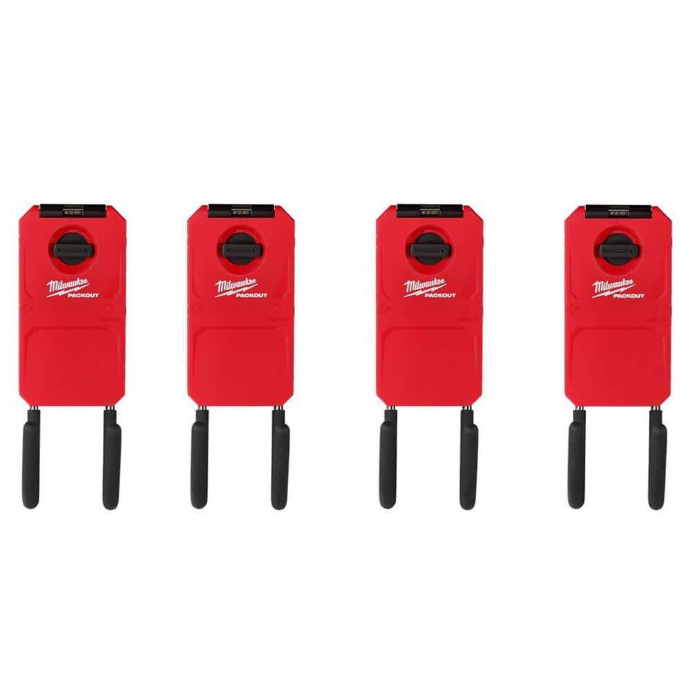 PACKOUT Curved Utility Hook (4-Pack) - Hercitys
