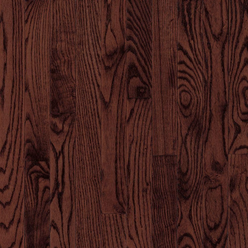 Cherry Red Oak 3/4 in. Thick x 3-1/8 in. Wide x 78 in. length Stair Nose Molding - Hercitys