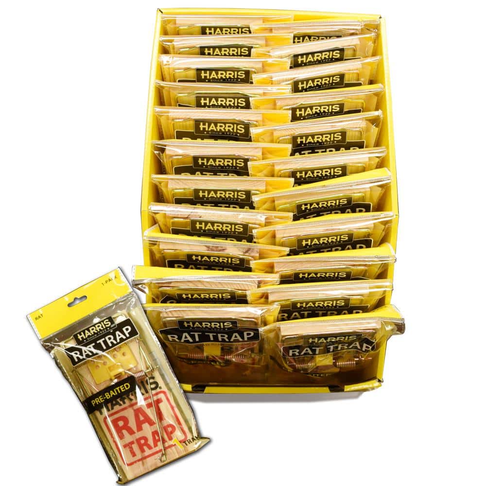 Rat Snap Trap (24-Pack) - Hercitys