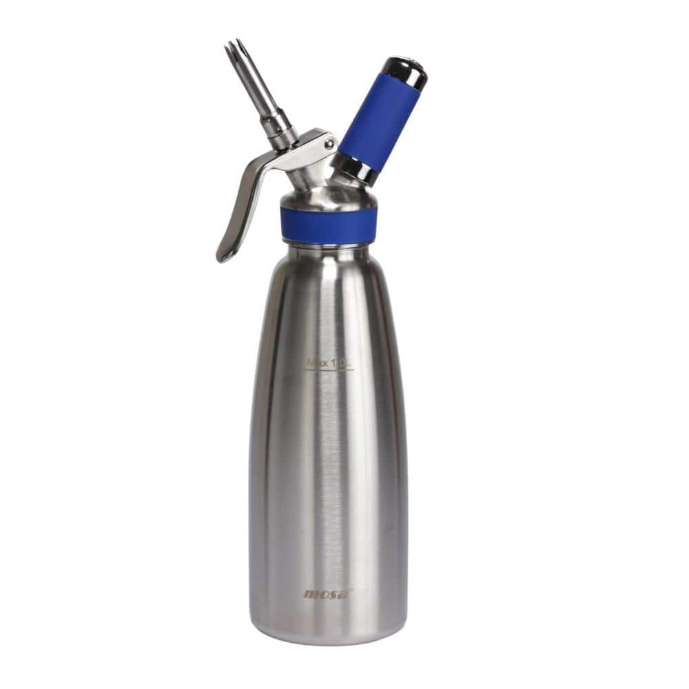 Professional Stainless Steel Cream Whipper, 1.0 L (1 qt.) - Hercitys
