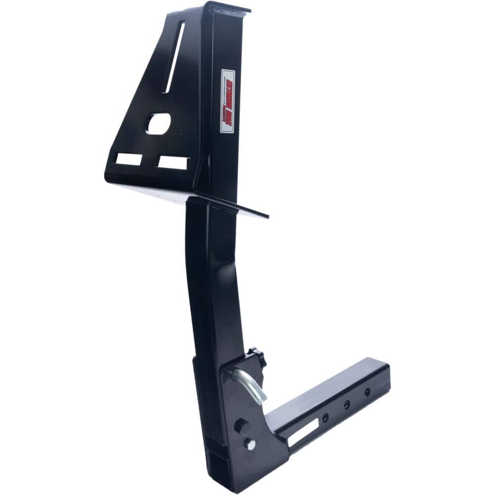 Pivoting Fold Down Hitch Mount Spare Tire Carrier for 2 in. Receivers - Hercitys