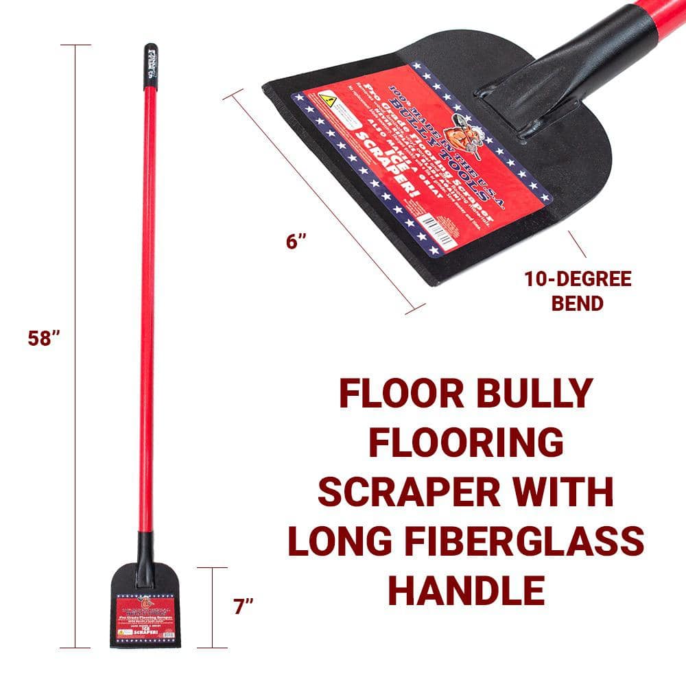 Floor Bully 6 in. Flooring Scraper - Hercitys