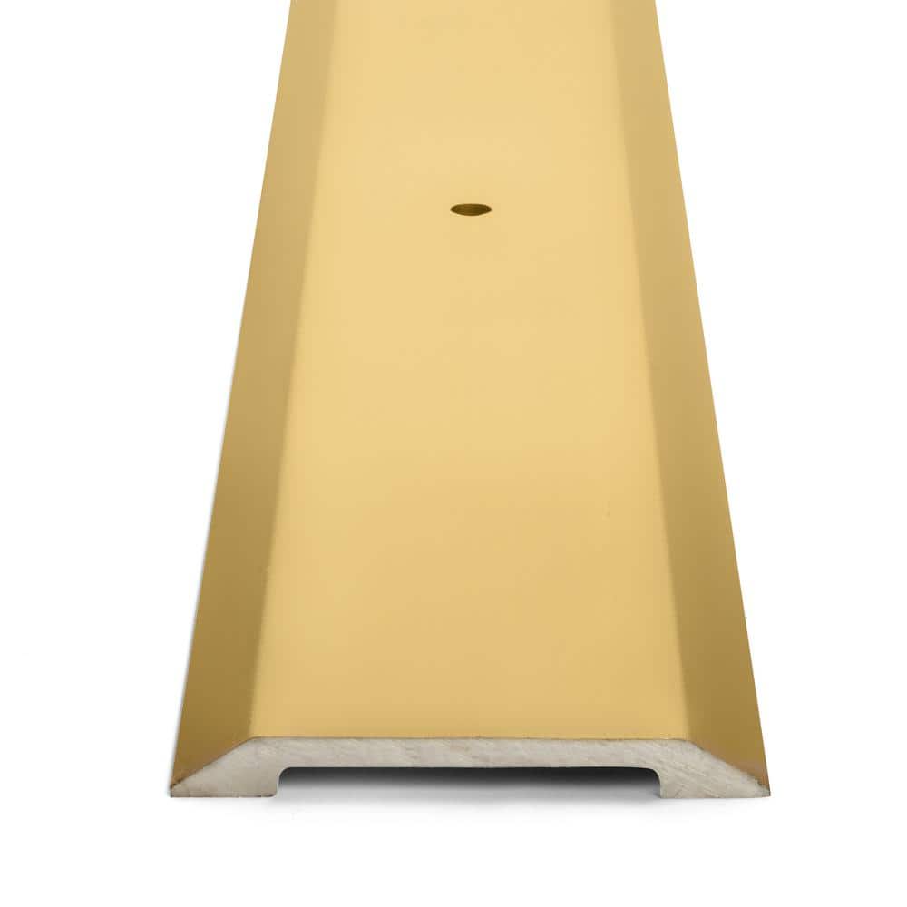 Satin Gold 1-3/8 in. x 144 in. Seam Binder Transition Strip - Hercitys