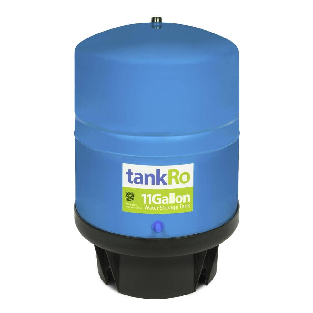 tankRO – RO Water Filtration System Expansion Tank – 11 Gal. Water Capacity – Reverse Osmosis Storage Pressure Tank - Hercitys