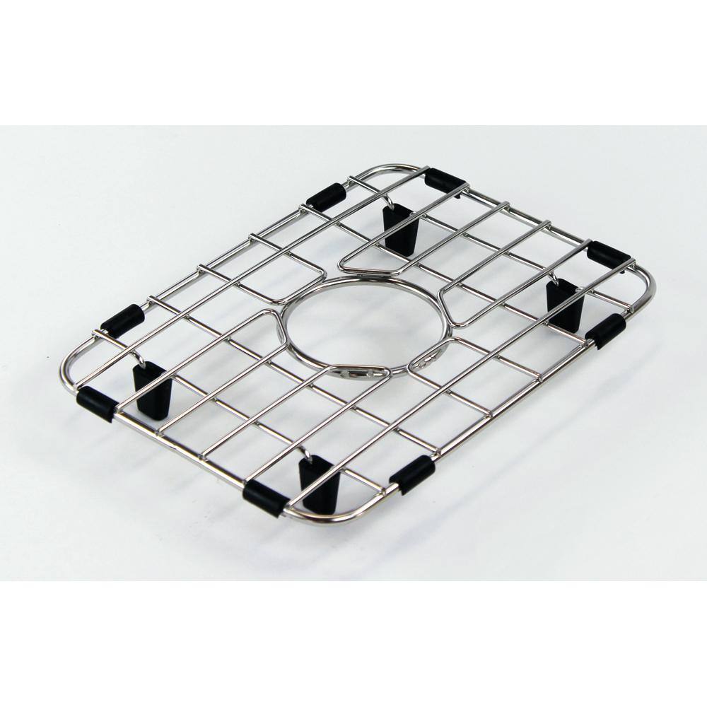 9.64 in. D x 6.89 in. W Sink Grid for STSB15156 in Stainless Steel - Hercitys