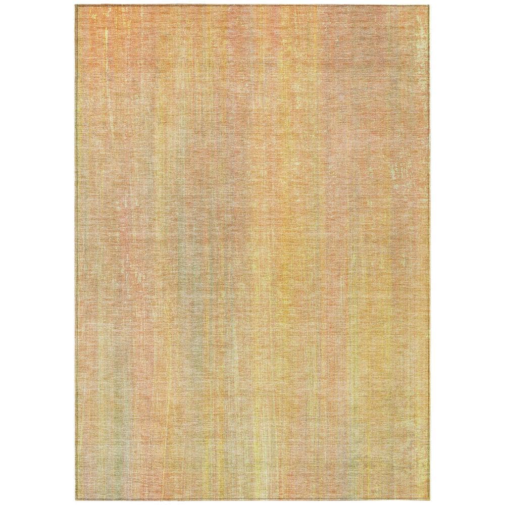 Chantille ACN552 Blush 5 ft. x 7 ft. 6 in. Machine Washable Indoor/Outdoor Geometric Area Rug - Hercitys