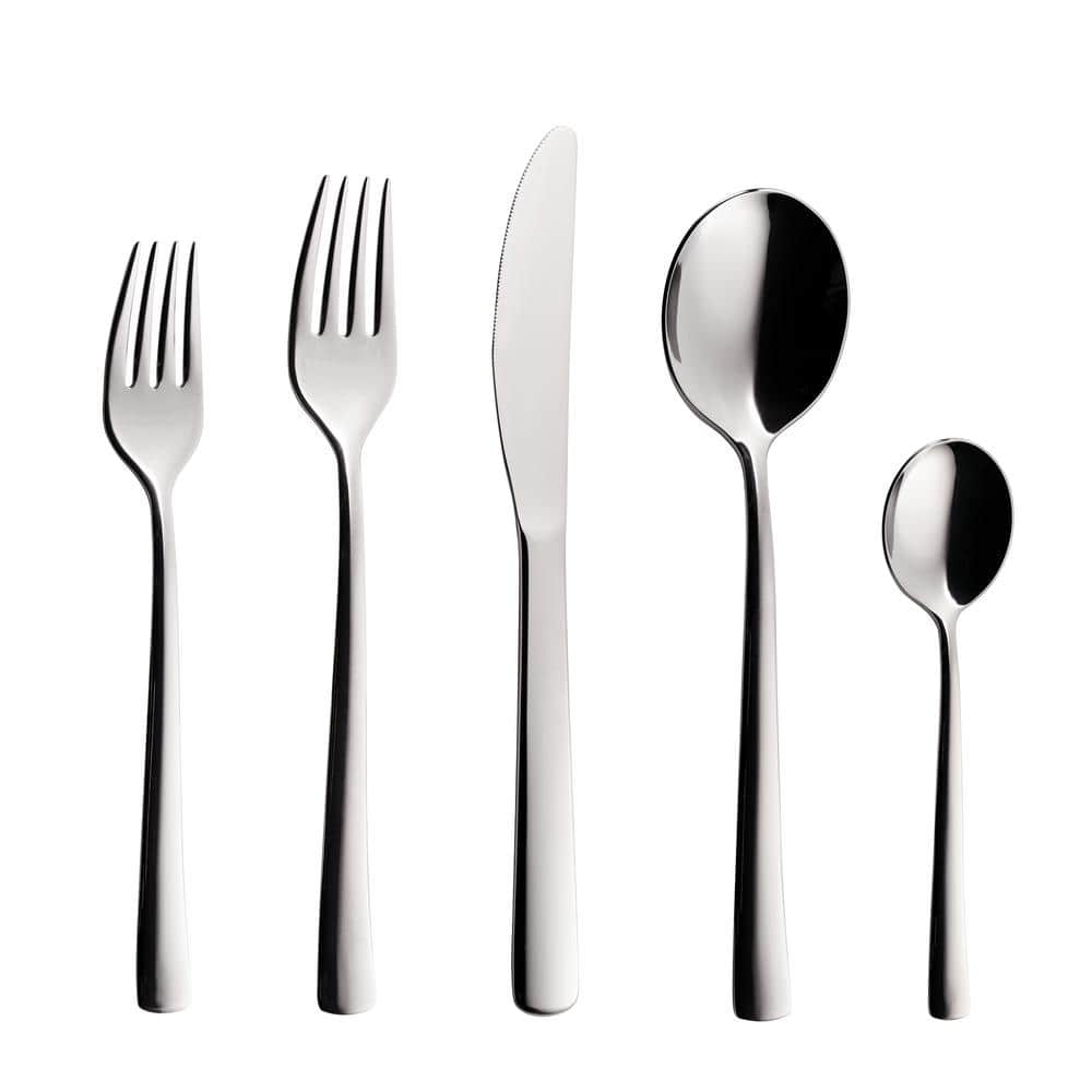 Berlin 20-Piece 18/10 Stainless Steel Flatware Set - Hercitys