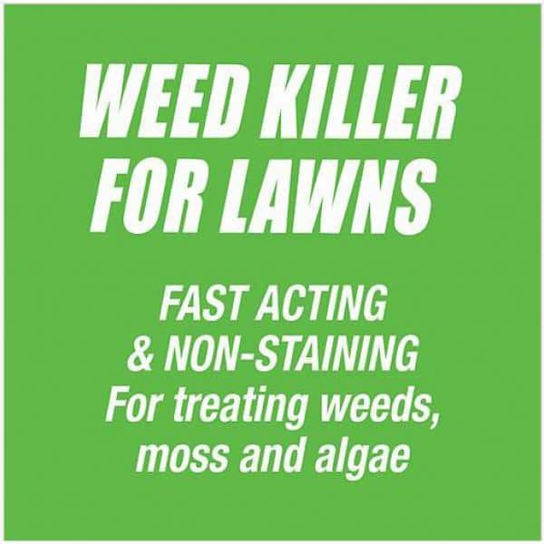 Weed Killer for Lawns, 1 Gal. Ready-to-Use with Nested Trigger - Hercitys