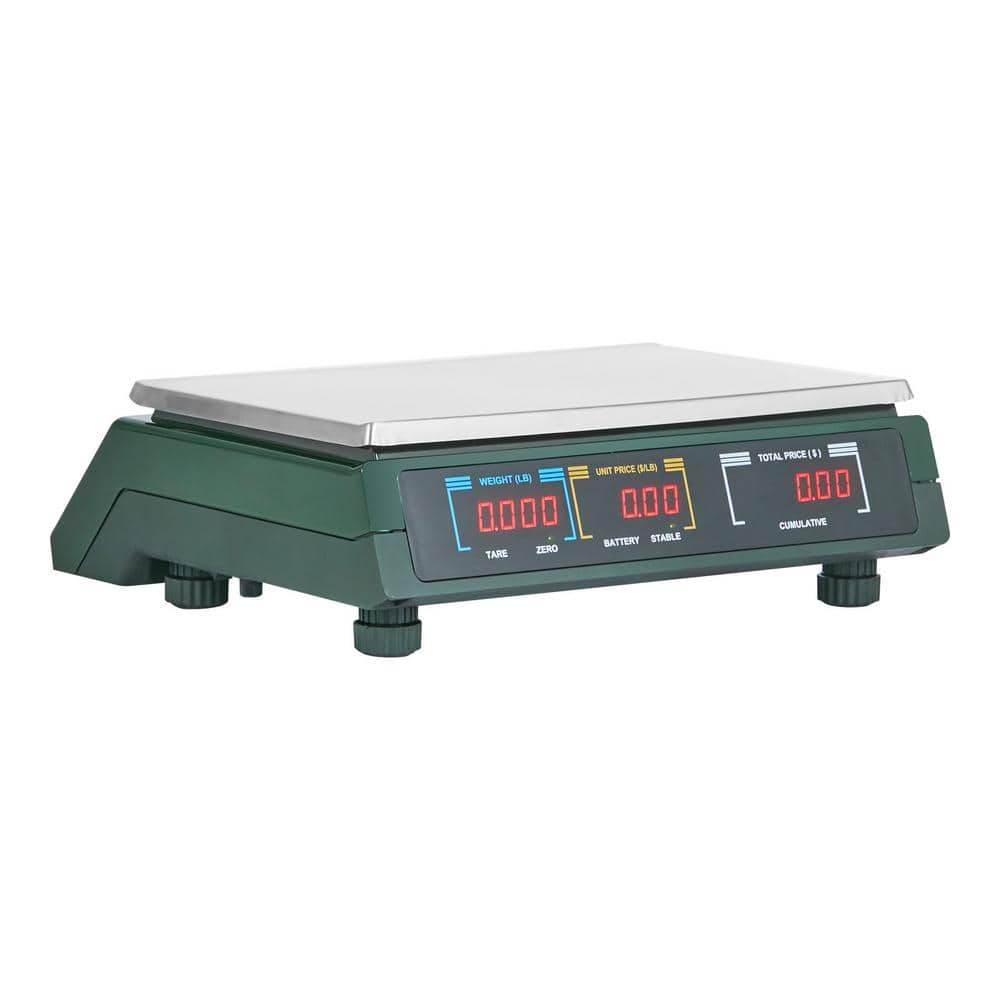 66 lb. Electronic Price Computing Scale, High-Precision Digital Deli Weight Scales, LED Display Commercial Food Weighing - Hercitys