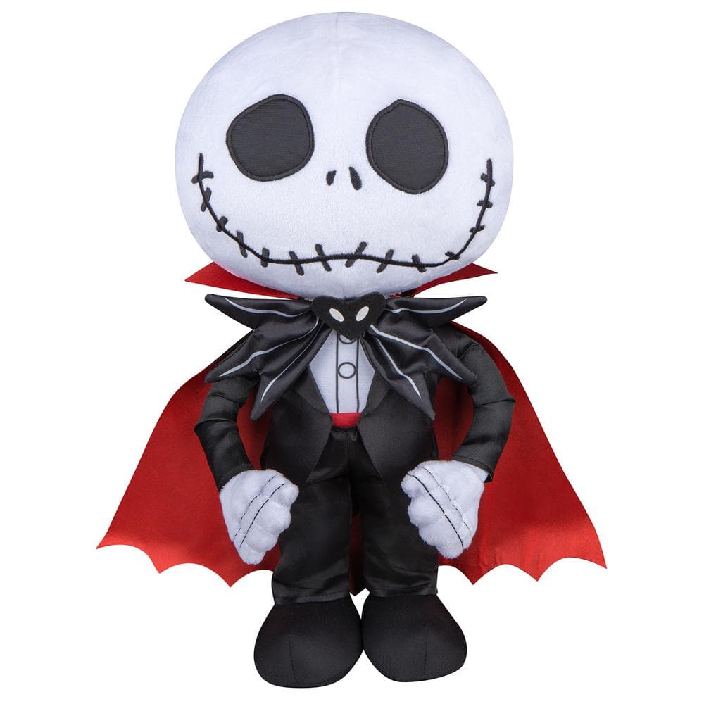 The Nightmare Before Christmas 19 in. Jack Skellington as Vampire Standing Halloween Greeter Holiday Decor - Hercitys