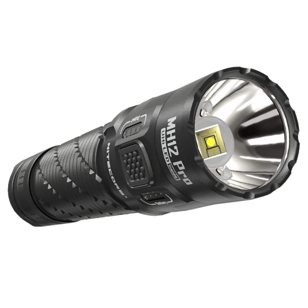 EDC 3300 Lumens LED USB-C Rechargeable Tactical Flashlight - Hercitys