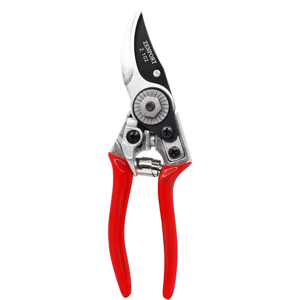 Swiss Style Hand Pruner, 0.8 in. Cut, Die Cast Steel, 7 in. - Hercitys