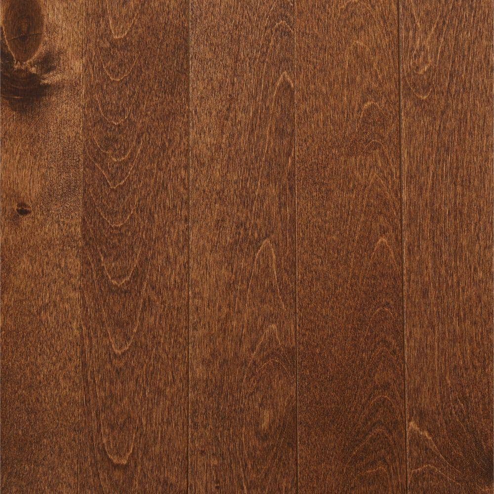 Canadian Northern Birch Cappuccino 3/4 in. T x 2-1/4 in. W Solid Hardwood Flooring (20 sq.ft./case) - Hercitys